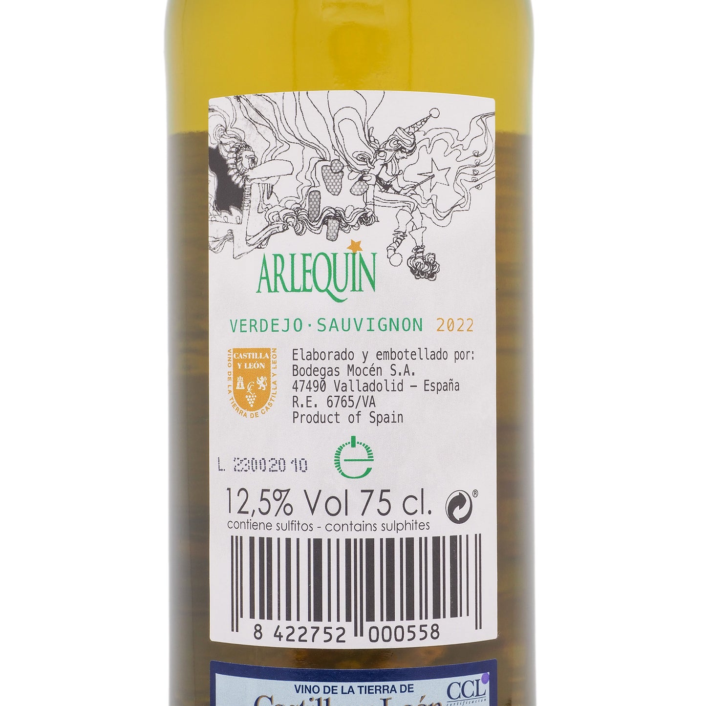 Arlequín Blanco 2022