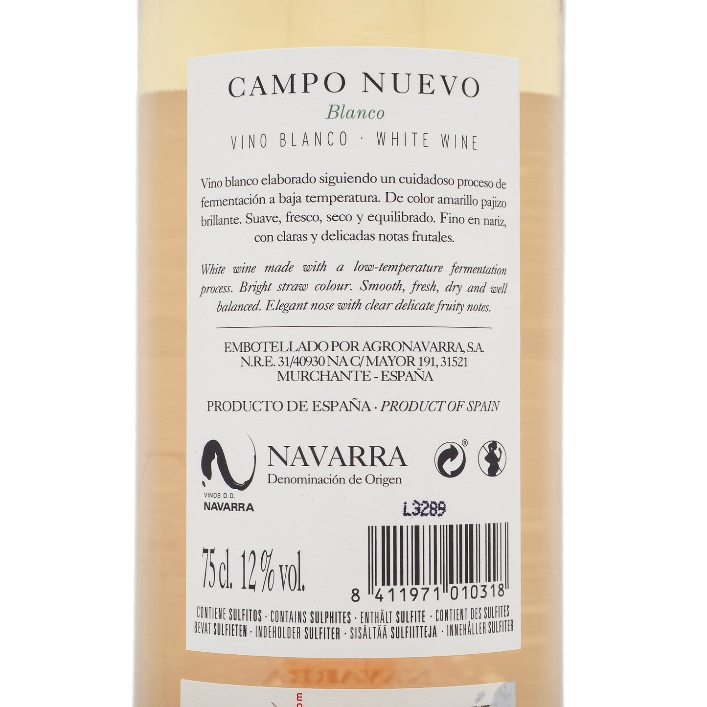 Campo Nuevo Blanco 2022