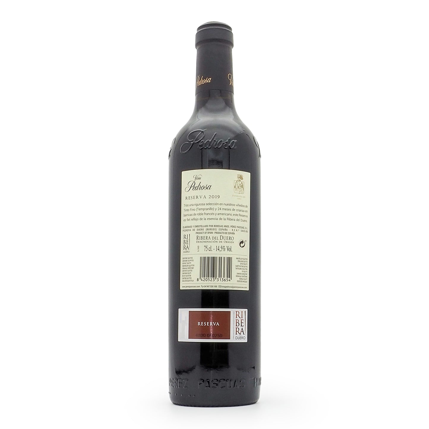 Viña Pedrosa Reserva 2019