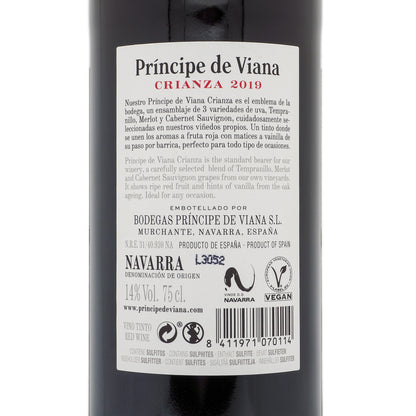 Príncipe de Viana Crianza 2019